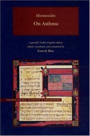 Tapa de On Asthma (Graeco-Arabic Sciences and Philosophy,)