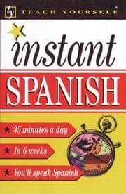 Tapa de Teach Yourself Instant Spanish