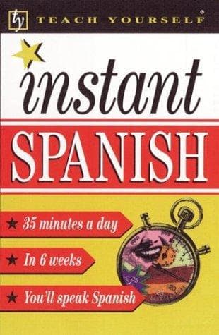 Tapa de Teach Yourself Instant Spanish