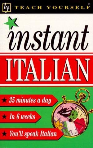 Tapa de Instant Italian