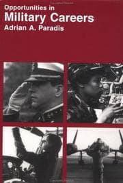 Tapa de Opportunities in military careers
