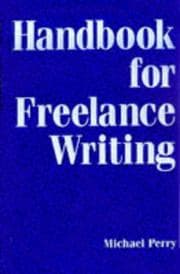 Tapa de Handbook for freelance writing