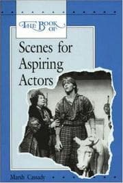 Tapa de The Book Of Scenes For Aspiring Actors