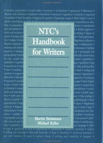 Tapa de NTC's handbook for writers
