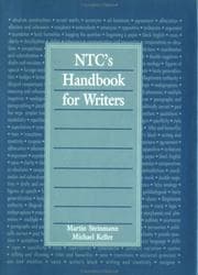 Tapa de NTC's handbook for writers