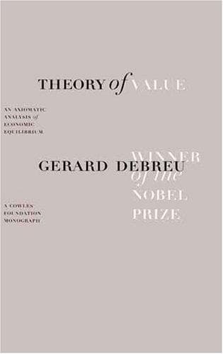 Tapa de Theory of value