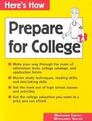 Tapa de Prepare for college