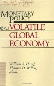 Tapa de Monetary policy for a volatile global economy