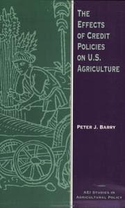 Tapa de The effects of credit policies on U.S. agriculture