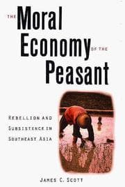 Tapa de The moral economy of the peasant