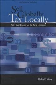 Tapa de Sell globally, tax locally