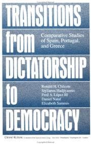 Tapa de Transitions from dictatorship to democracy