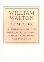 Tapa de William Walton, Composer