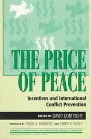 Tapa de The price of peace