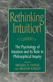 Tapa de Rethinking intuition