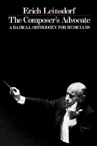 Tapa de The composer's advocate