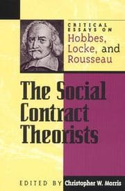 Tapa de The social contract theorists