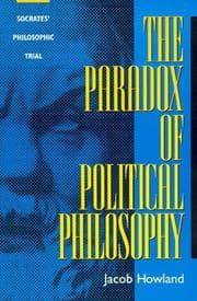 Tapa de The paradox of political philosophy