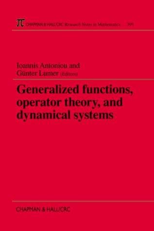 Tapa de Generalized Functions, Operator Theory, and Dynamical Systems (Research Notes in Mathematics Series)
