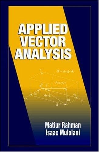 Tapa de Applied vector analysis