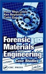Tapa de Forensic materials engineering