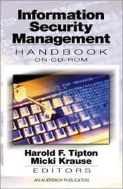 Tapa de Information security management handbook on CD-ROM