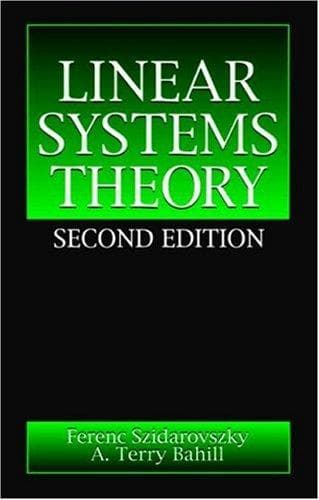 Tapa de Linear Systems Theory, Second Edition