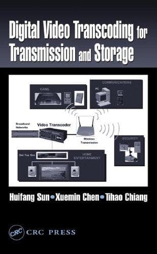 Tapa de Digital video transcoding for transmission and storage