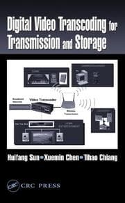 Tapa de Digital video transcoding for transmission and storage