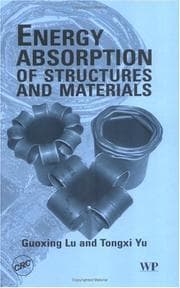 Tapa de Energy absorption of structures and materials