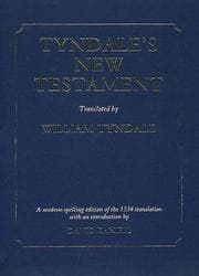 Tapa de Tyndale's New Testament