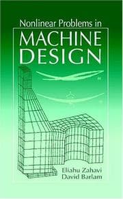 Tapa de Nonlinear problems in machine design