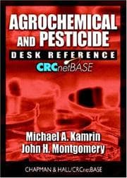 Tapa de Agrochemical and Pesticide Desk Reference