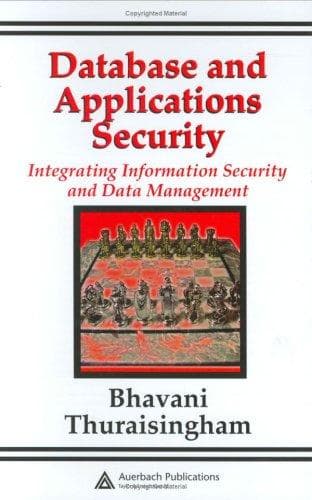 Tapa de Database and Applications Security