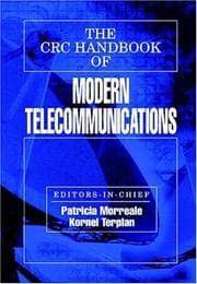 Tapa de The CRC handbook of modern telecommunications