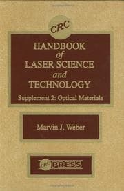 Tapa de CRC Handbook of Laser Science and Technology Supplement 2