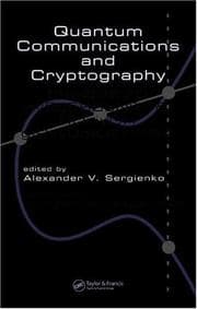 Tapa de Quantum communications and cryptography