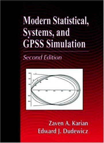 Tapa de Modern Statistical, Systems, and GPSS Simulation, Second Edition