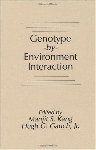Tapa de Genotype -by- environment interaction