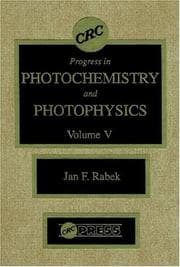 Tapa de Progress in Photochemistry and Photophysics, Volume V