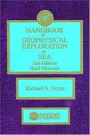 Tapa de CRC handbook of geophysical exploration at sea