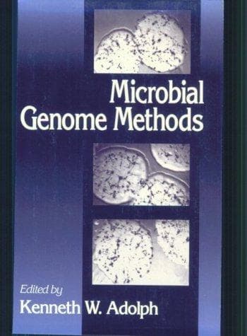 Tapa de Microbial genome methods