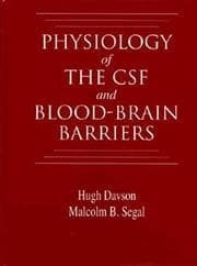 Tapa de Physiology of the CSF and blood-brain barriers