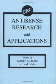 Tapa de Antisense research and applications