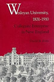 Tapa de Wesleyan University, 1831-1910