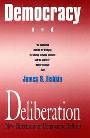 Tapa de Democracy and deliberation