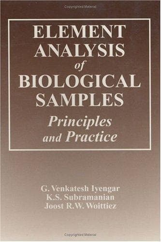 Tapa de Element Analysis of Biological Samples