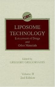 Tapa de Liposome Technology, Second Edition, Volume II