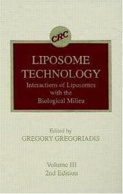 Tapa de Liposome Technology, Vol. 3