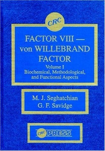 Tapa de Factor VIII - von WIllebrand Factor, Volume I